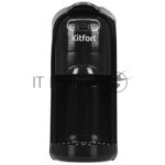 Кофемашина Kitfort КТ-7508 1400Вт серебристый/черный 11