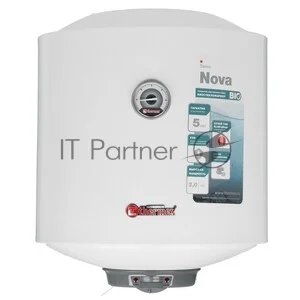 Водонагреватель электрический Thermex Nova 50 V белый, накопительный, 50 л, 2 кВт, настенный, вертикальный, бак с покрытием из биостеклофарфора 1