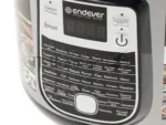 Мультиварка Endever Vita-95, мощность 1000 Вт, черный/стальной, емкость 5л, 45 авторежимов работы, книга рецептов 42