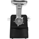 Мясорубка электрическая Brayer BR1612 черный, 2000 Вт, 2.0 кг/мин, реверс, защита от перегрузки, металлический лоток, насадки - 6 2