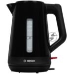 Электрочайник Bosch TWK1M123 черный, 1.7 л, 2400 Вт, скрытый нагревательный элемент 13