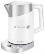 Чайник электрический Kitfort КТ-660-1 1.7л. 2200Вт белый (корпус: пластик) 8