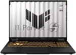 Ноутбук ASUS TUF F16 FX608JPR-QT093 16"(2560x1600 (матовый, 165Hz) IPS)/Intel Core i7 13650HX(2.6Ghz)/32Gb/1024PCISSDGb/noDVD/Ext:nVidia GeForce RTX 5070(8192Mb)/Cam/BT/WiFi/90WHr/war 1y/2.2kg/Jaeger Gray/DOS 6