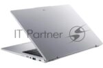 Ноутбук Acer Swift Go 14 SFG14-73-70EH серебристый NX.KSGCD.002 Core Ultra 7 155H 16Gb SSD 1Tb Intel Arc 14" OLED 2.8K (2880x1800) Windows 11 Home WiFi BT Cam 16