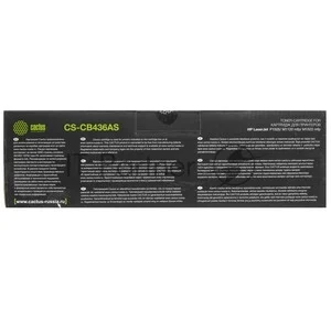 Картридж лазерный Cactus CS-CB436AS (тип CB436A) черный (2000 стр.) для HP LaserJet P1505/M1120 mfp/M1522 mfp