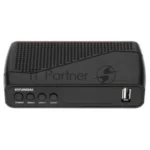 Приставка для цифрового ТВ Hyundai H-DVB500 черный, DVB-T2, DVB-T, DVB-C, HDMI, USB 2.0 х2 18