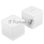 Бесшовный Mesh роутер Mercusys Halo H60X(2-pack) AX1500 10/100/1000BASE-TX белый (упак.:2шт) 16