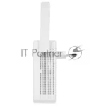 Усилитель сигнала Mercusys ME30 AC1200 Wi-Fi Range Extender, 300 Mbps at 2.4 GHz + 867 Mbps at 5 GHz, 1 x 10/100 LAN, 2× Fixed External Antennas, Wall Plugged, WPS/Reset Button, Signal Indicator, Range Extender/Access Point mode, Adaptive Path Selection 10