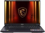 Ноутбук MSI Stealth 18 HX AI A2XWJG-052RU черный Core Ultra 9 275HX 64Gb SSD 2Tb NVIDIA GeForce RTX 5090 для ноутбуков 24Gb 18" IPS UHD+ (3840x2400) Windows 11 Home WiFi BT Cam (9S7-183341-052) 16