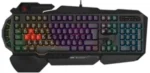 Клавиатура проводная A4Tech Bloody B310N черный USB Multimedia for gamer LED (подставка для запястий) (B310N) 18