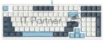 Клавиатура проводная A4Tech Fstyler FS300 механическая черный/серый USB for gamer LED (FS300 PANDA ROCK) 24