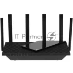 Роутер TP-Link Archer AX73 AX5400 Dual Band Wireless Gigabit Router, 1.5 GHz Tri-Core CPU, 1 GE WAN + 4 GE LAN ports, 1× USB 3.0 Port, support 1024-QAM, OFDMA, MU-MIMO, Airtime Fairness, Beamforming, 160MHz Channel Width, come with HomeShieldTM, support Russia PPTP/L2TP/PPPoE 35