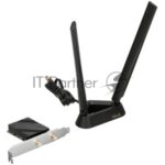 Сетевой адаптер Wi-Fi + Bluetooth Asus PCE-BE92BT BE9400 PCI Express (ант.внеш.несъем.) 2ант. 8