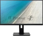Монитор 27" Acer B277UGbmipruzx IPS 2560x1440, 120 Гц, 1 мс, 16:9, 350 кд/м², HDMI 2.0, DP 1.4, USB-C (90 Вт), 3.5 Jack, USB Hub (4x USB 3.2), динамики (2x2 Вт), HDR10, FreeSync, черный 2
