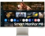 Монитор 31.5" Samsung Smart M8 M80F VA 3840x2160, 60 Гц, 4 мс, 16:9, 400 кд/м², HDMI 2.0, USB-C, USB Hub (2x USB), HDR10+, динамики (2x5 Вт), веб-камера, белый 2