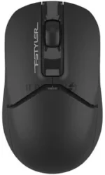 Мышь беспроводная A4Tech Fstyler FB12 черный, 1200 dpi, радиоканал, Bluetooth, USB, кнопки - 3 15