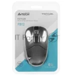 Мышь беспроводная A4Tech Fstyler FB12 черный, 1200 dpi, радиоканал, Bluetooth, USB, кнопки - 3 16