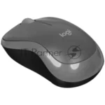 Мышь беспроводная Logitech M186 черный/серый, 1000 dpi, радиоканал, USB, кнопки - 3 5