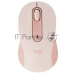 Мышь беспроводная Logitech Signature M650 розовый, 4000 dpi, радиоканал, Bluetooth, USB, кнопки - 5 8