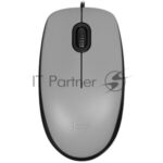 Мышь проводная Logitech M110 Silent черный, 1000 dpi, USB, кнопки - 3 9