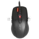 Мышь проводная + коврик A4Tech X-7120 черный, 2000 dpi, USB, кнопки - 7 18