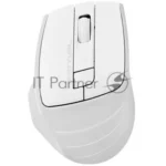 Мышь беспроводная A4Tech Fstyler FG30 серый/оранжевый, 2000 dpi, радиоканал, USB, кнопки - 5 14