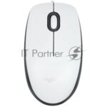 Мышь проводная Logitech M100R белый, 1000 dpi, USB, кнопки - 3 7