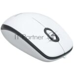 Мышь проводная Logitech M100R белый, 1000 dpi, USB, кнопки - 3 8