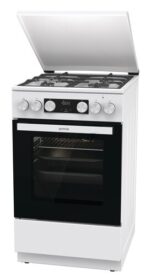 Плита комбинированная Gorenje GK5C42WF-B белый, конфорок 4 газовых, духовка 70 л, 50 см x 85 см x 59.4 см 19