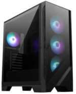 Компьютерный корпус без блока питания Case MSI MAG FORGE 321R AIRFLOW, Midi-Tower, TG, 4x120мм ARGB, 2xUSB 3.2, 1xUSB 3.2 Type-C, ATX, mATX, mITX черный 7