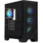 Компьютерный корпус без блока питания Case MSI MAG FORGE 321R AIRFLOW, Midi-Tower, TG, 4x120мм ARGB, 2xUSB 3.2, 1xUSB 3.2 Type-C, ATX, mATX, mITX черный 8