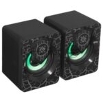 Акустическая 2.0 система Defender Onyx 6Вт, подсветка, питание от USB 1
