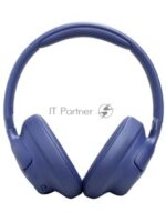 Беспроводные/проводные наушники JBL Tune 730BT синий, полноразмерные, Bluetooth + проводной, быстрая зарядка 12