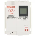 Стабилизатор напряжения Ресанта АСН-3000/1-Ц 63/6/5 Стабилизатор 220В±8%, Габариты 340х220х230, Вес 9 кг 14