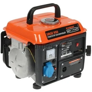 Электрогенератор бензиновый Patriot Max Power SRGE 950, 0.8 кВт, 60 дБ, 16 кг 1