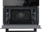 Духовой шкаф электрический Weissgauff OEMS 459 PDB черный, встраиваемый 3