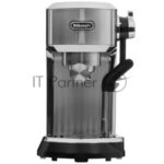 Кофеварка рожковая DeLonghi EC950.M (0132106249) серебристый, исп. кофе - молотый/чалды, 1.6 л, 1450 Вт, 15 бар 4