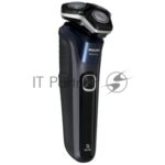 Электробритва роторная Philips S5885/10 реж.эл.:3 питан.:аккум. темно-синий 9