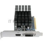 Видеокарта ASUS NVIDIA GT1030-SL-2G-BRK GT 1030 2048Mb 64 GDDR5 1228/6008 DVIx1 HDMIx1 HDCP Ret low profile 21