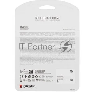Накопитель SSD Kingston NV3, 500Gb, M.2 2280, PCIe 4.0 x4, NVMe, R/W 5000/3000 1
