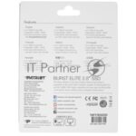 Накопитель SSD Patriot Burst Elite, 240Gb, SATA, 2.5", R/W 450/320 6