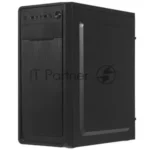Компьютерный корпус Miditower ExeGate XP-332 Black, ATX, (XP400, Black,120мм), 2*USB, Audio 3