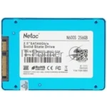 Накопитель SSD Netac N600S, 256Gb, SATA III, 2.5", R/W 540/490 7