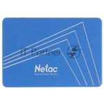 Накопитель SSD Netac N600S, 2Tb, SATA III, 2.5", R/W 560/520 10