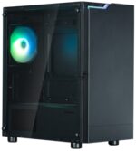 Компьютерный корпус ZALMAN T4 PLUS, MATX, черный, WINDOW, 1 x Combo (3.5'' or 2.5''), 1x3.5'', 2x2.5", 1xUSB 2.0, 2xUSB 3.0, REAR 1x120мм ARGb 16
