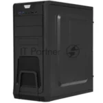 Компьютерный корпус Miditower ExeGate CP-603 Black, ATX, (CP400W, 80мм), 2хUSB+2хUSB 3.0, Audio 8