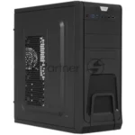 Компьютерный корпус Miditower ExeGate CP-603 Black, ATX, (CP400W, 80мм), 2хUSB+2хUSB 3.0, Audio 9