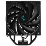 Устройство охлаждения(кулер) Deepcool AK400 Digital SE Soc-AM5/AM4/1200/1700/1851 черный 4-pin 19-28dB Al+Cu LCD 220W 812gr Ret (R-AK400-BKADMN-GJD) 12