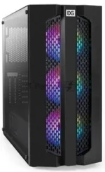 Компьютерный корпус Miditower ExeGate EVO-9205-NPX600 (ATX, БП 600NPX с вент. 12 см, с окном, 1*USB+1*USB 3.0, аудио, 3 вент. 12см с RGb подсветкой) 15