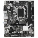 Материнская плата ASRock B760M-HDV/M.2 D4, LGA 1700, Intel B760, 2xDDR4, 4xSATA, 2xM.2, 1xPCIe 4.0 x16, 2xPCIe x1, 1xDP, 1xHDMI, 1xVGA, 1x 1Gb LAN, 2xUSB-A 3.2 Gen 1, 3xUSB 2.0, 3x3.5 мм, 7.1, mATX 15